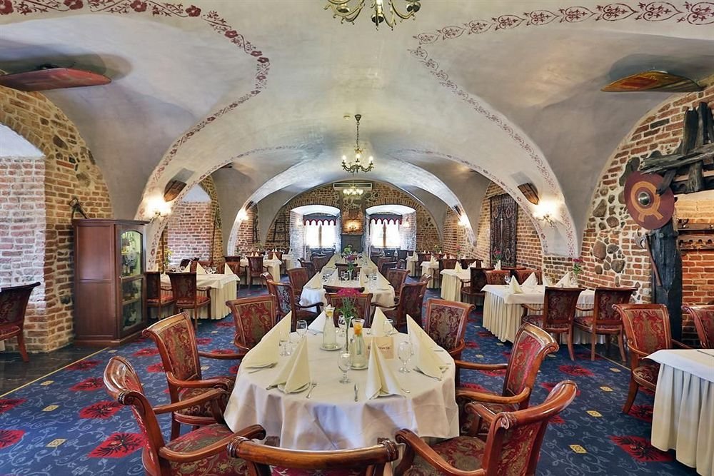 Ресторан в отеле замке Рын, Польша