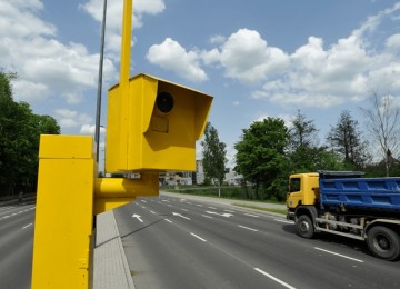 Новые фоторадары на польских дорогах