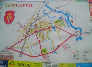 Карта Тересполя