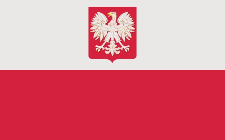Польский флаг фото